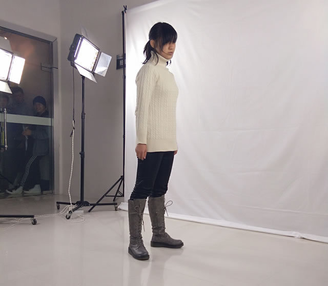 中动1701班的龙胜男同学现场表演